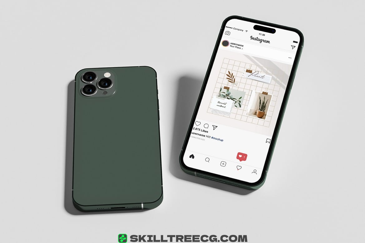 图片[6]-Iphone 14 Pro Mockup（161215）-技能树